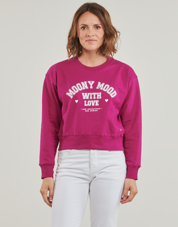 Textiel Dames Sweaters / Sweatshirts Moony Mood MARIE Roze
