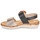 Schoenen Dames Sandalen / Open schoenen Remonte  Zwart / Beige