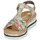 Schoenen Dames Sandalen / Open schoenen Rieker  Goud / Multicolour