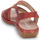 Schoenen Dames Sandalen / Open schoenen Rieker  Rood