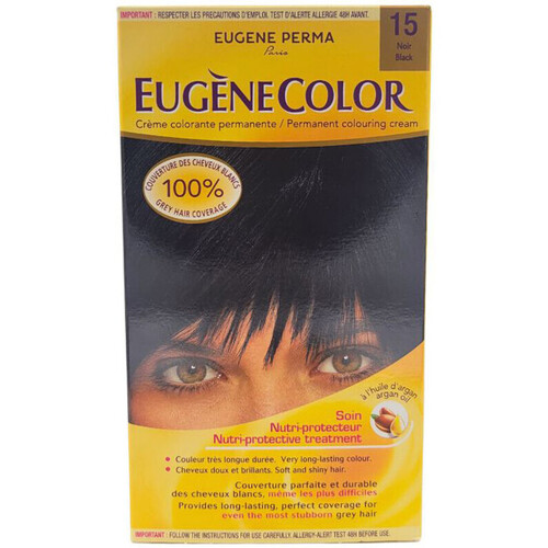 schoonheid Dames Haarverf Eugene Perma Permanente Kleurcrème Eugènecolor - 15 Noir Zwart