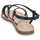 Schoenen Dames Sandalen / Open schoenen Only ONLMANDALA-15 FOIL CROSSOVER SANDAL Zwart