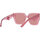 Horloges & Sieraden Dames Zonnebrillen D&G Occhiali da Sole Dolce&Gabbana DG4438 3405A4 Roze