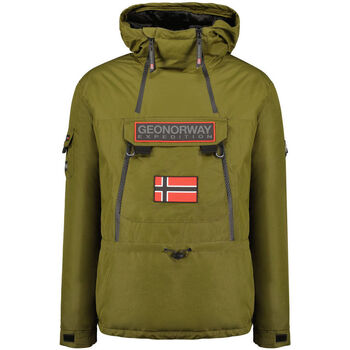 Textiel Heren Trainings jassen Geographical Norway Benyamine054 Man Kaki Groen