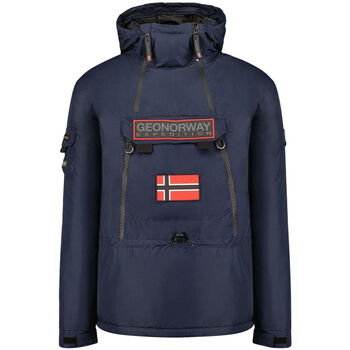 Textiel Heren Trainings jassen Geographical Norway Benyamine054 Man Navy Blauw