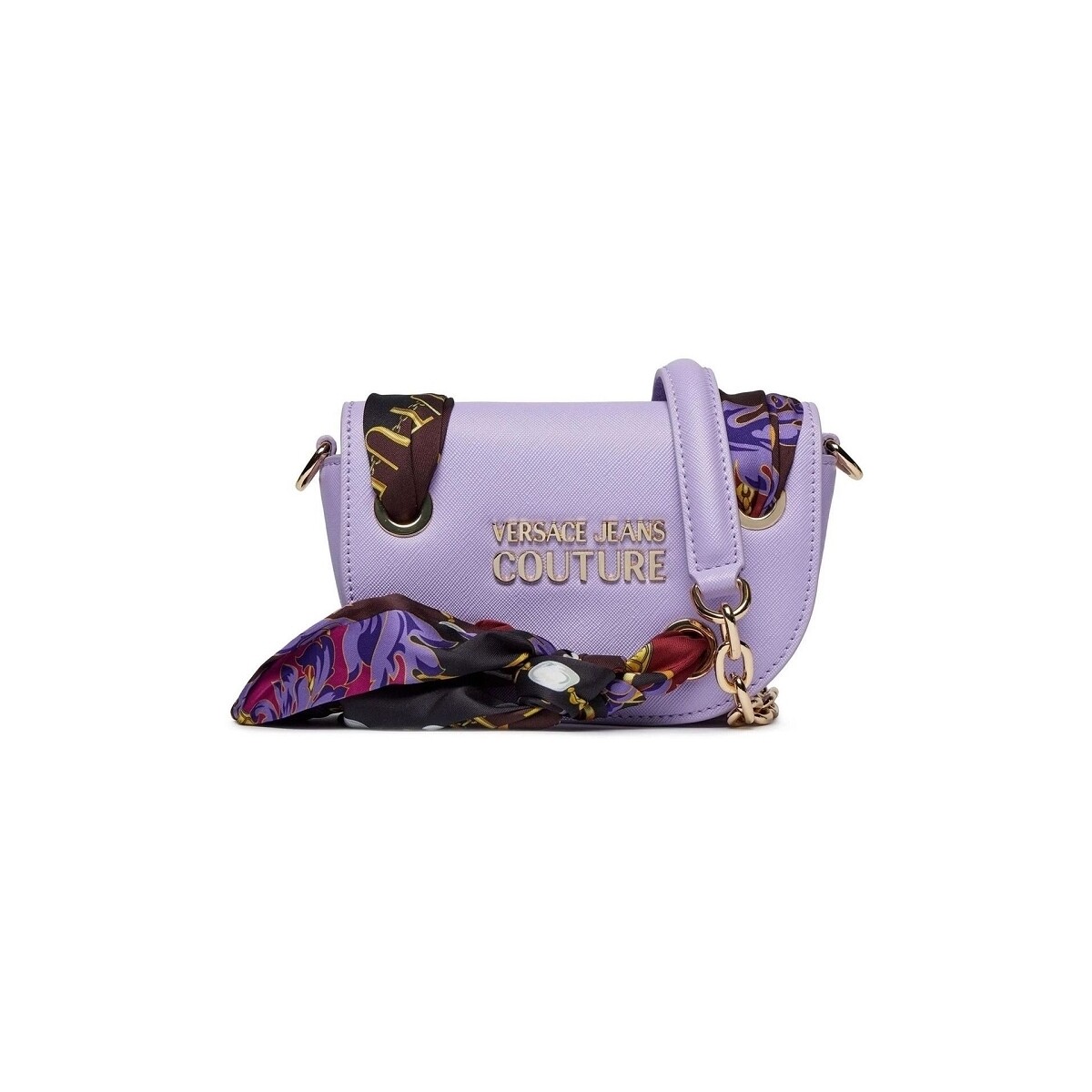 Tassen Dames Handtassen kort hengsel Versace 75VA4BAB Violet