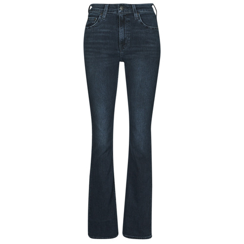 Textiel Dames Bootcut jeans Levi's 725 HIGH RISE SLIT BOOTCUT Blauw