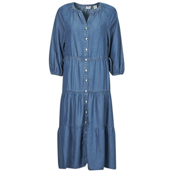 Textiel Dames Lange jurken Levi's CECILE MIDI DRESS Blauw