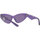 Horloges & Sieraden Zonnebrillen D&G Occhiali da Sole Dolce&Gabbana DG4439 34071A Violet