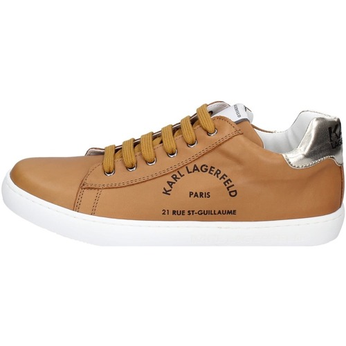 Schoenen Dames Sneakers Karl Lagerfeld EY87 Brown