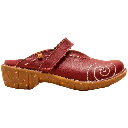 Schoenen Dames Leren slippers El Naturalista 2NG962DD9605 Brown