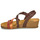 Schoenen Dames Sandalen / Open schoenen Art I LIVE Brown / Orange / Roze