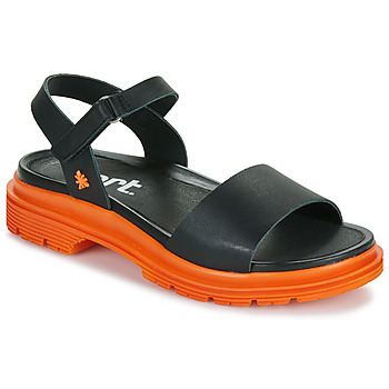 Schoenen Dames Sandalen / Open schoenen Art BIRMINGHAM Zwart / Orange