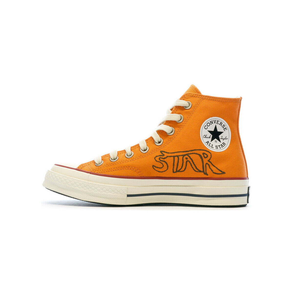 Schoenen Dames Hoge sneakers Converse  Orange