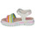 Schoenen Meisjes Sandalen / Open schoenen Pablosky  Wit / Multicolour