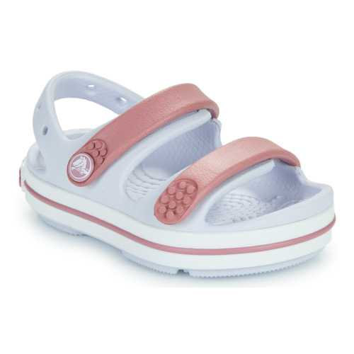 Schoenen Meisjes Sandalen / Open schoenen Crocs Crocband Cruiser Sandal T Violet