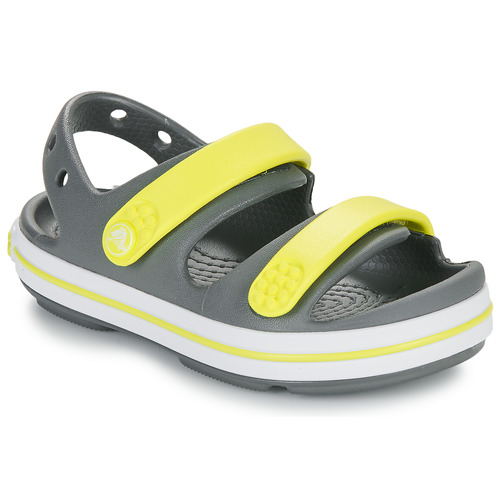 Schoenen Kinderen Sandalen / Open schoenen Crocs Crocband Cruiser Sandal T Grijs