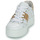 Schoenen Dames Lage sneakers NeroGiardini E409954D Wit / Cognac / Goud