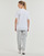 Textiel T-shirts korte mouwen Converse STAR CHEVRON TEE WHITE Wit