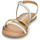 Schoenen Dames Sandalen / Open schoenen Gioseppo BARGEME Wit / Goud