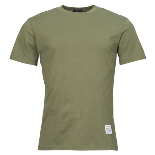Textiel Heren T-shirts korte mouwen Replay M6665A-000-23608P Groen