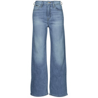 Textiel Dames Flared/Bootcut Pepe jeans WIDE LEG JEANS UHW Blauw