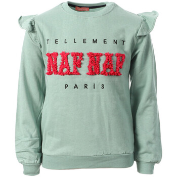Textiel Meisjes Sweaters / Sweatshirts Naf Naf  Groen