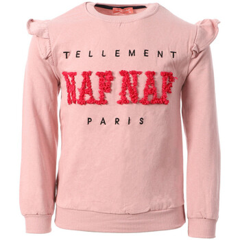 Textiel Meisjes Sweaters / Sweatshirts Naf Naf  Roze