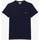 Textiel Heren Overhemden korte mouwen Lacoste SPORTSWEAR TEE-SHIRT REGULAR FIT Blauw