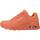 Schoenen Dames Sneakers Skechers UNO STAND ON AIR Orange