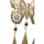 Horloges & Sieraden Hangers Signes Grimalt Butterfly Mobiel Ornament Goud