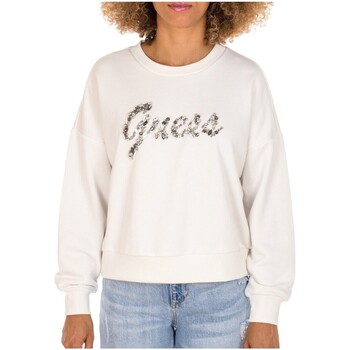 Textiel Dames Sweaters / Sweatshirts Guess W2BQ24 K8802 Beige