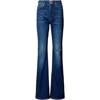 Textiel Dames Jeans Tommy Jeans VAQUERO SILVIA HIGH FLARE MUJER   DW0DW17156 Blauw