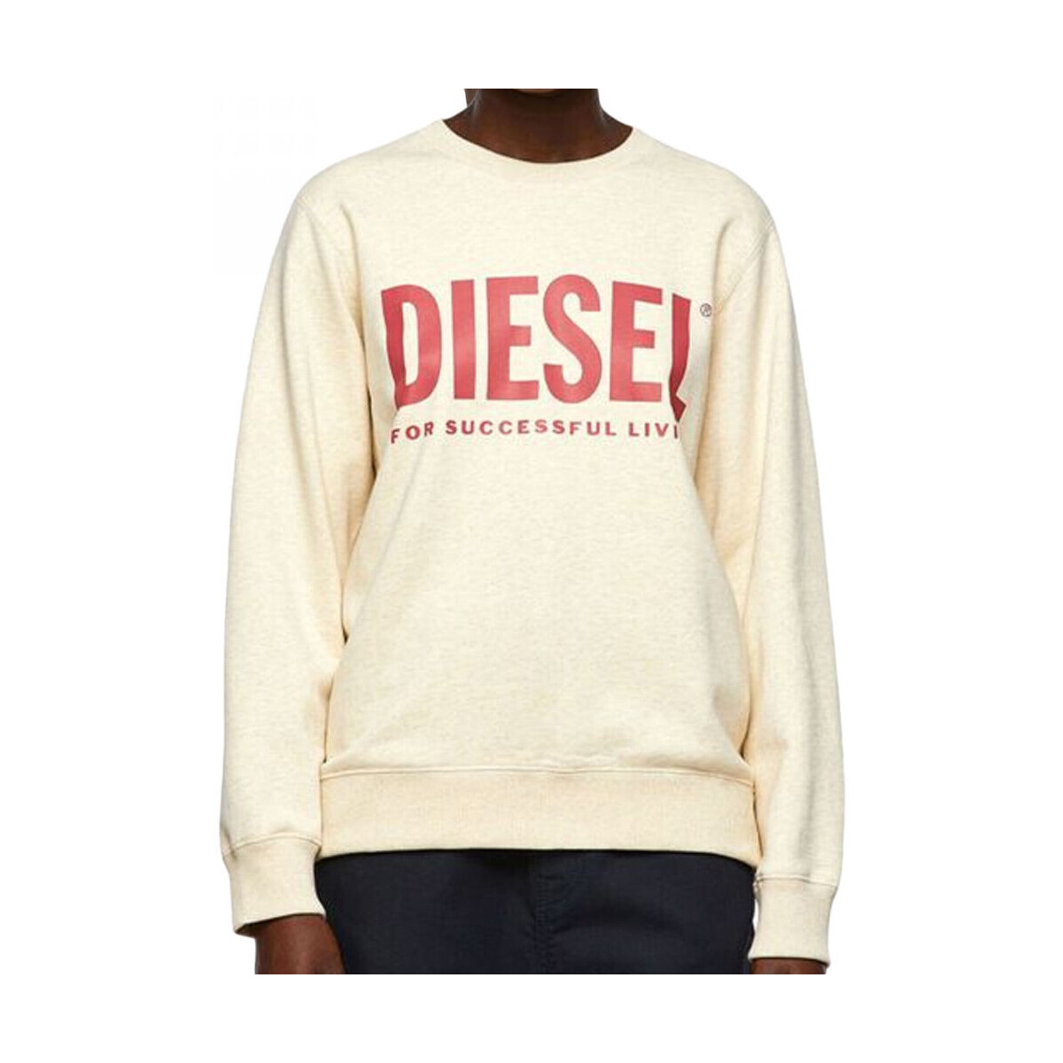 Textiel Dames Sweaters / Sweatshirts Diesel  Beige