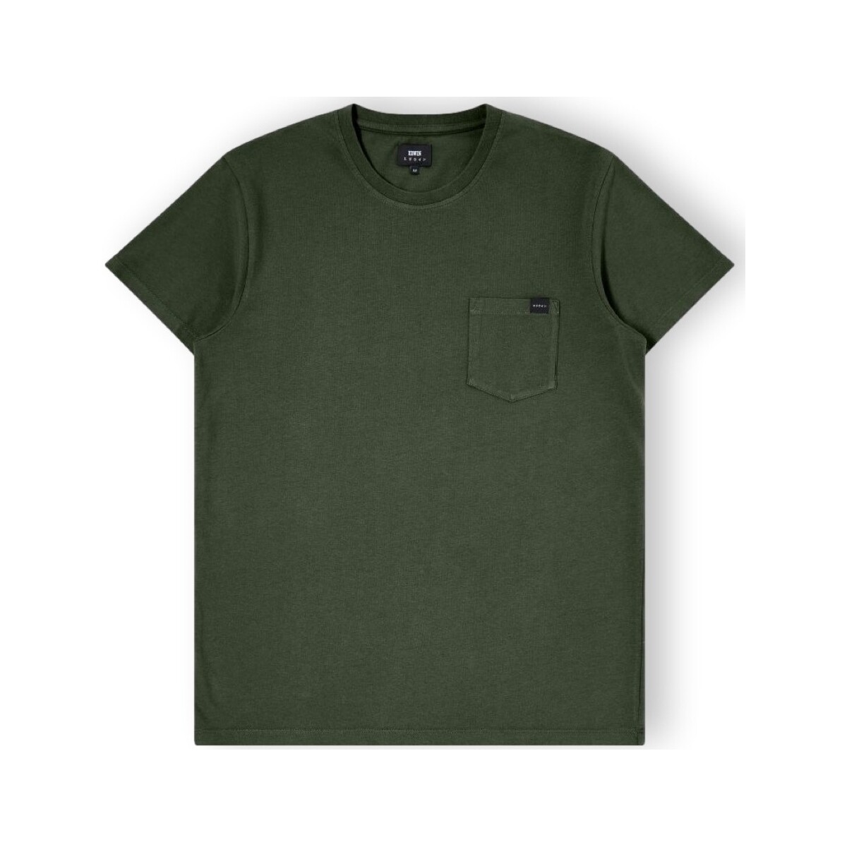 Textiel Heren T-shirts & Polo’s Edwin Pocket T-Shirt - Kombu Green Groen