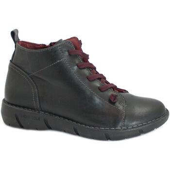 Schoenen Dames Hoge sneakers Grunland GRU-RRR-PO2361-NE Zwart