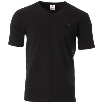 Textiel Heren T-shirts korte mouwen Redskins  Zwart