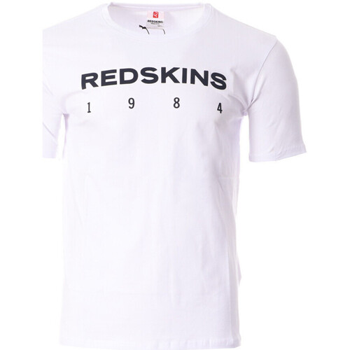Textiel Heren T-shirts korte mouwen Redskins  Wit