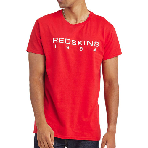 Textiel Heren T-shirts korte mouwen Redskins  Rood