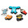 Accessoires Kinderen Schoenen accessoires Crocs Jibbitz Disneys Pixar 5 pack Multicolour