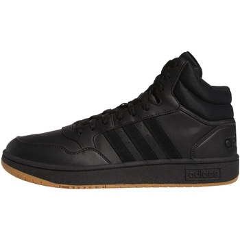 Schoenen Heren Sneakers adidas Originals Hoops 3.0 Mid Zwart