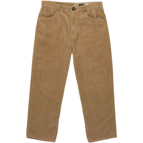 Textiel Heren Broeken / Pantalons Volcom Billow Tapered Cord Pant Groen