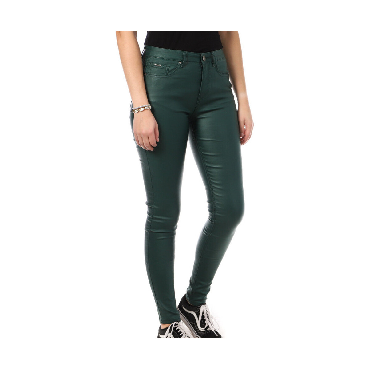 Textiel Dames Broeken / Pantalons Monday Premium  Groen