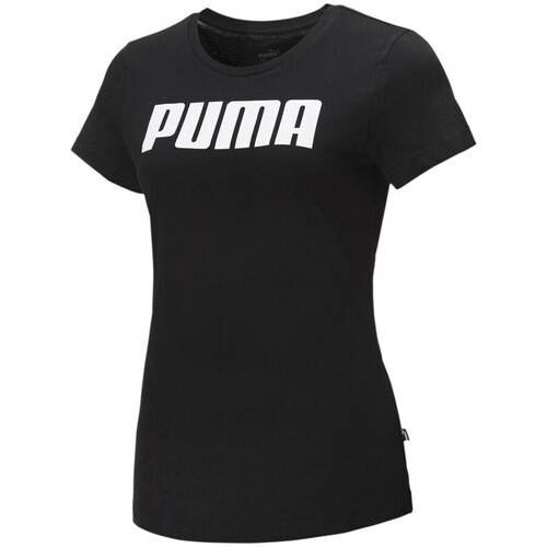Textiel Dames T-shirts korte mouwen Puma  Wit