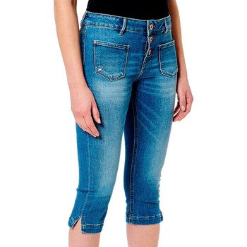 Textiel Dames Straight jeans Kaporal  Blauw
