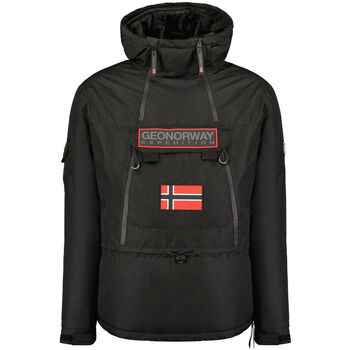 Textiel Heren Trainings jassen Geographical Norway Benyamine054 Man Black Zwart