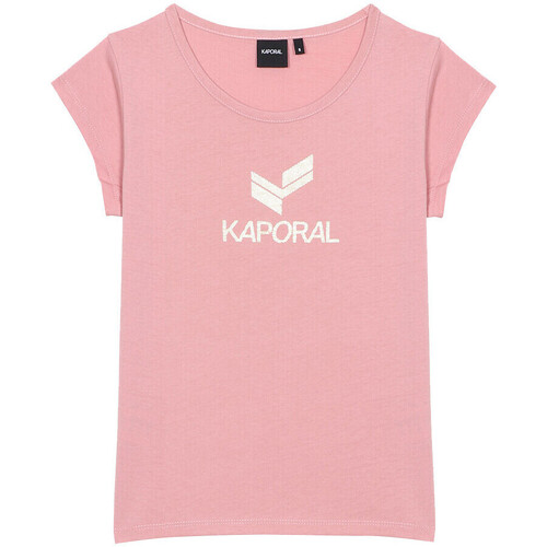 Textiel Kinderen T-shirts korte mouwen Kaporal  Roze