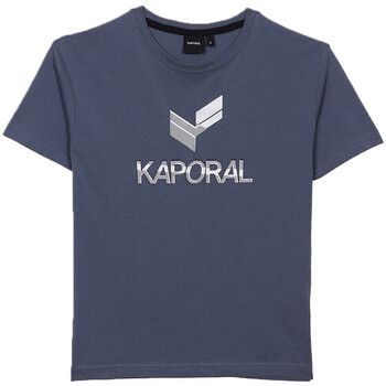 Textiel Jongens T-shirts korte mouwen Kaporal  Blauw