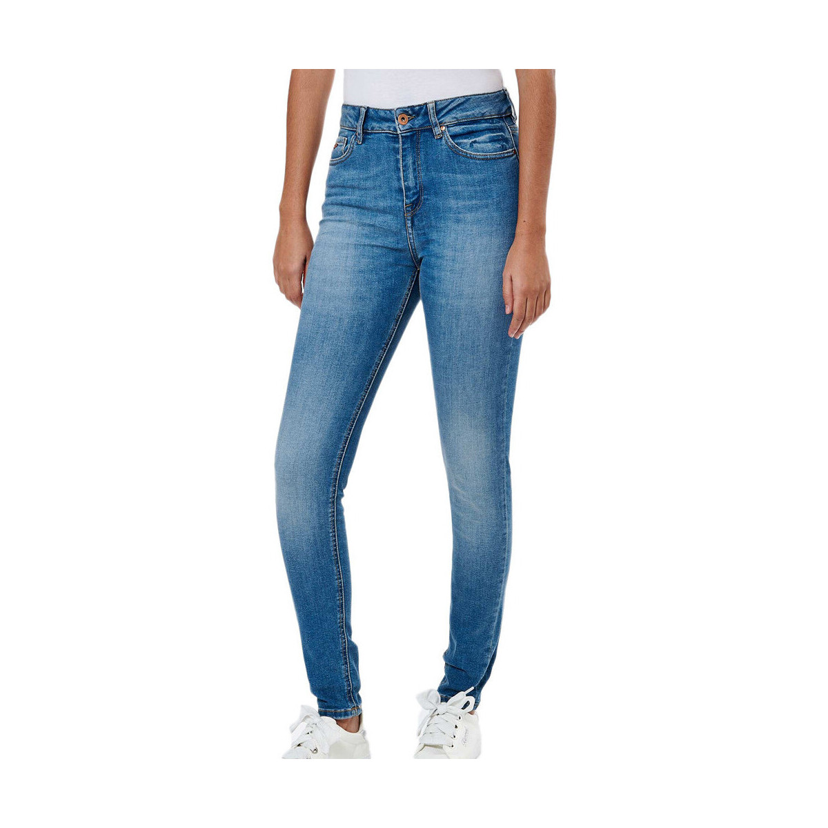 Textiel Dames Skinny Jeans Kaporal  Blauw