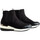 Schoenen Dames Sneakers La Strada 1901767 Zwart